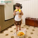  Bộ Cộc Tay Petit In Hình Gấu Nhỏ Đeo Nơ UR 2316 