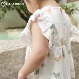  Bộ Cộc Bé Gái Xô Bamboo Họa Tiết UR 2122 