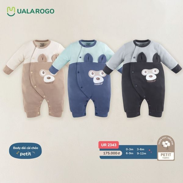  Bộ Body Gấu Cài Chéo Petit UR 2343 