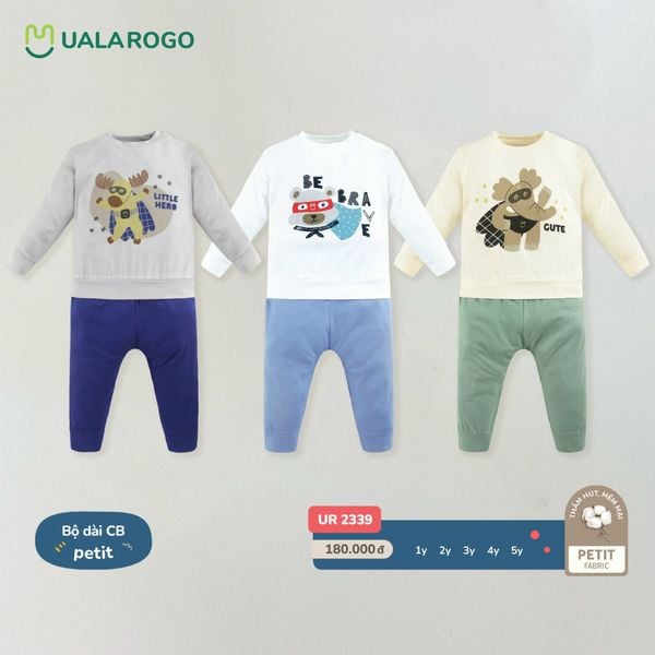  Bộ Dài Tay Cho Bé Petit UR 2339 