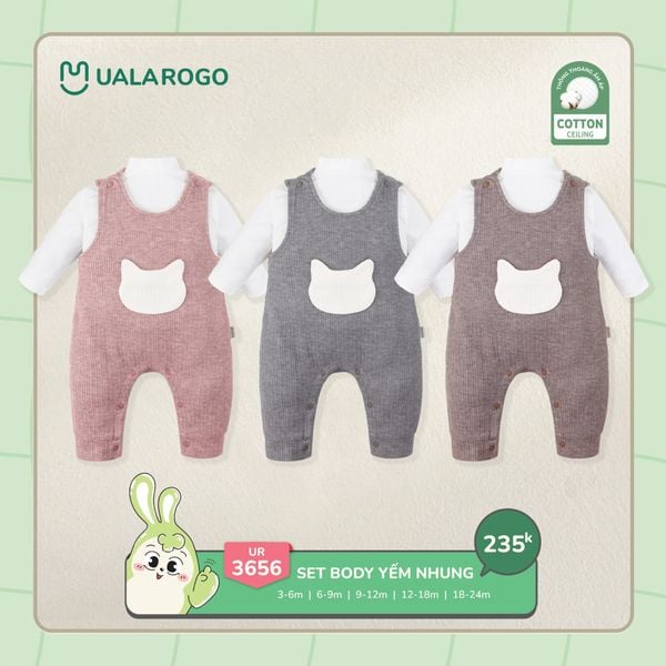  Set Body Yếm Nhung UR 3656 