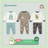  Bộ Nỉ Dài Tay Cho Bé UR 3551 