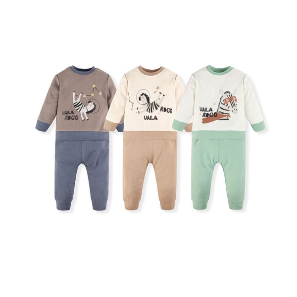  Bộ Nỉ Tăm Dài Tay Cho Bé UR 3541 