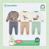  Bộ Nỉ Tăm Dài Tay Cho Bé UR 3541 