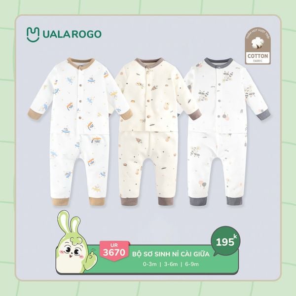  Bộ Sơ Sinh Cho Bé UR 3670 
