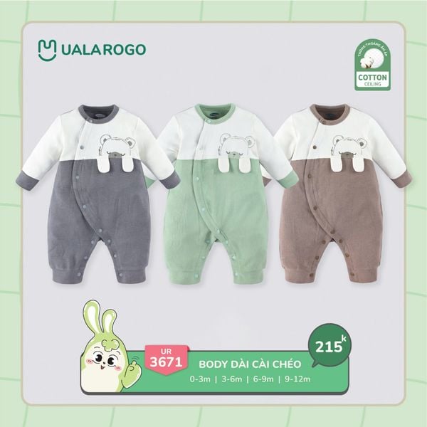  Body Dài Tay Cho Bé UR 3671 