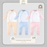  Bộ Sơ Sinh Cài Chéo Cotton UR 3681 