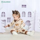 Body Dài Tay Nỉ Cho Bé UR 3802 