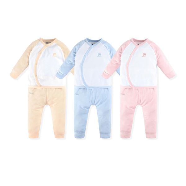  Bộ Sơ Sinh Cài Chéo Cotton UR 3681 