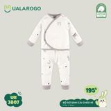  Bộ Sơ Sinh Cài Chéo Nỉ UR 3807 