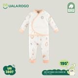  Bộ Sơ Sinh Cài Chéo Nỉ UR 3807 