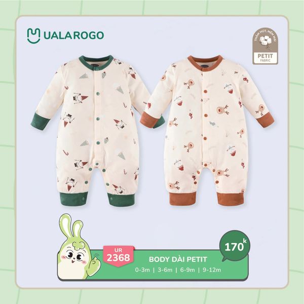  Body Dài Tay Petit Cho Bé 2368 