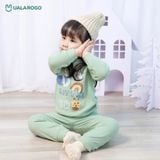  Bộ Dài Tay Nỉ Tăm Cho Bé UR 3810 
