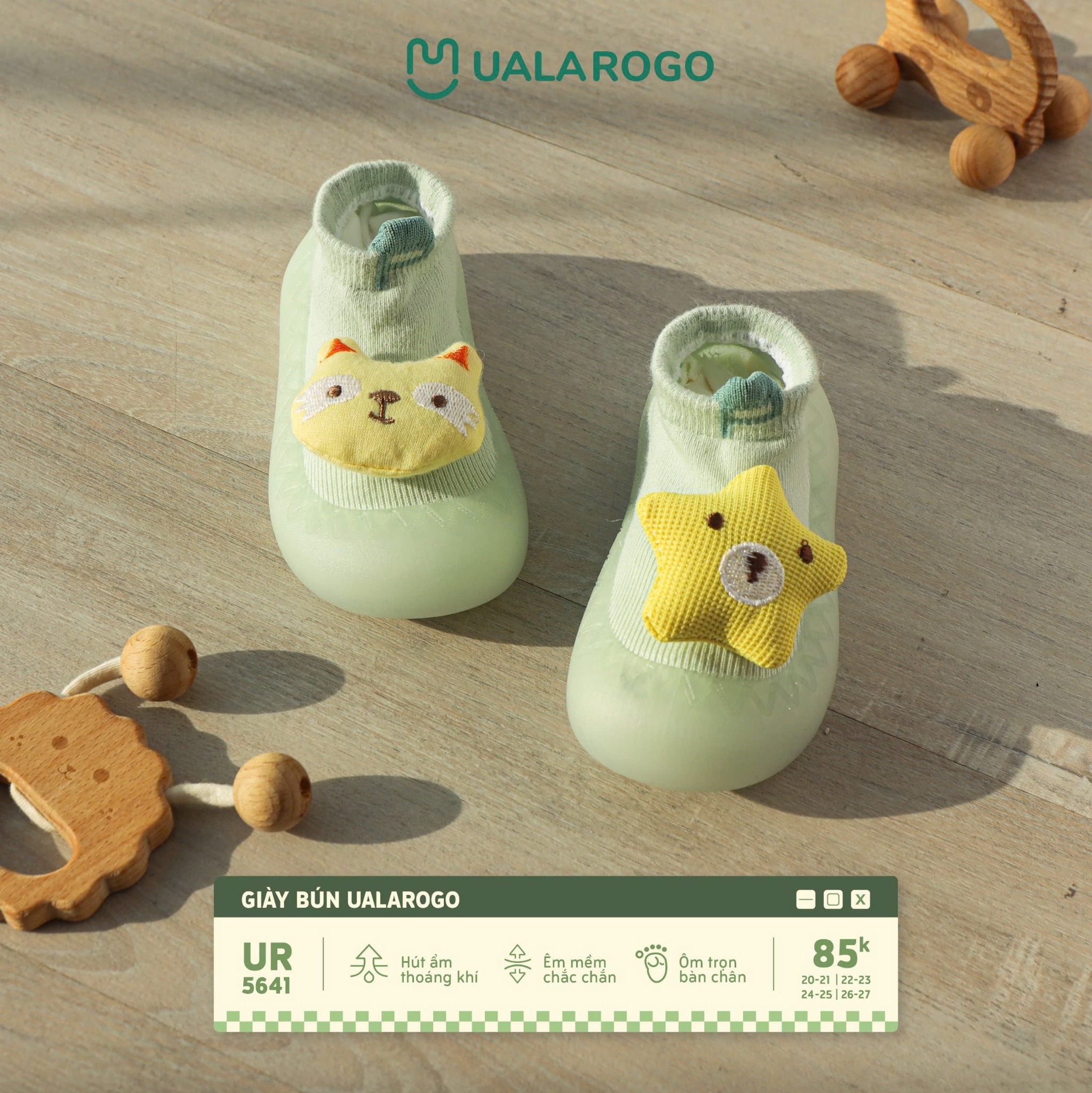 Giày Bún UalaRogo UR 5641