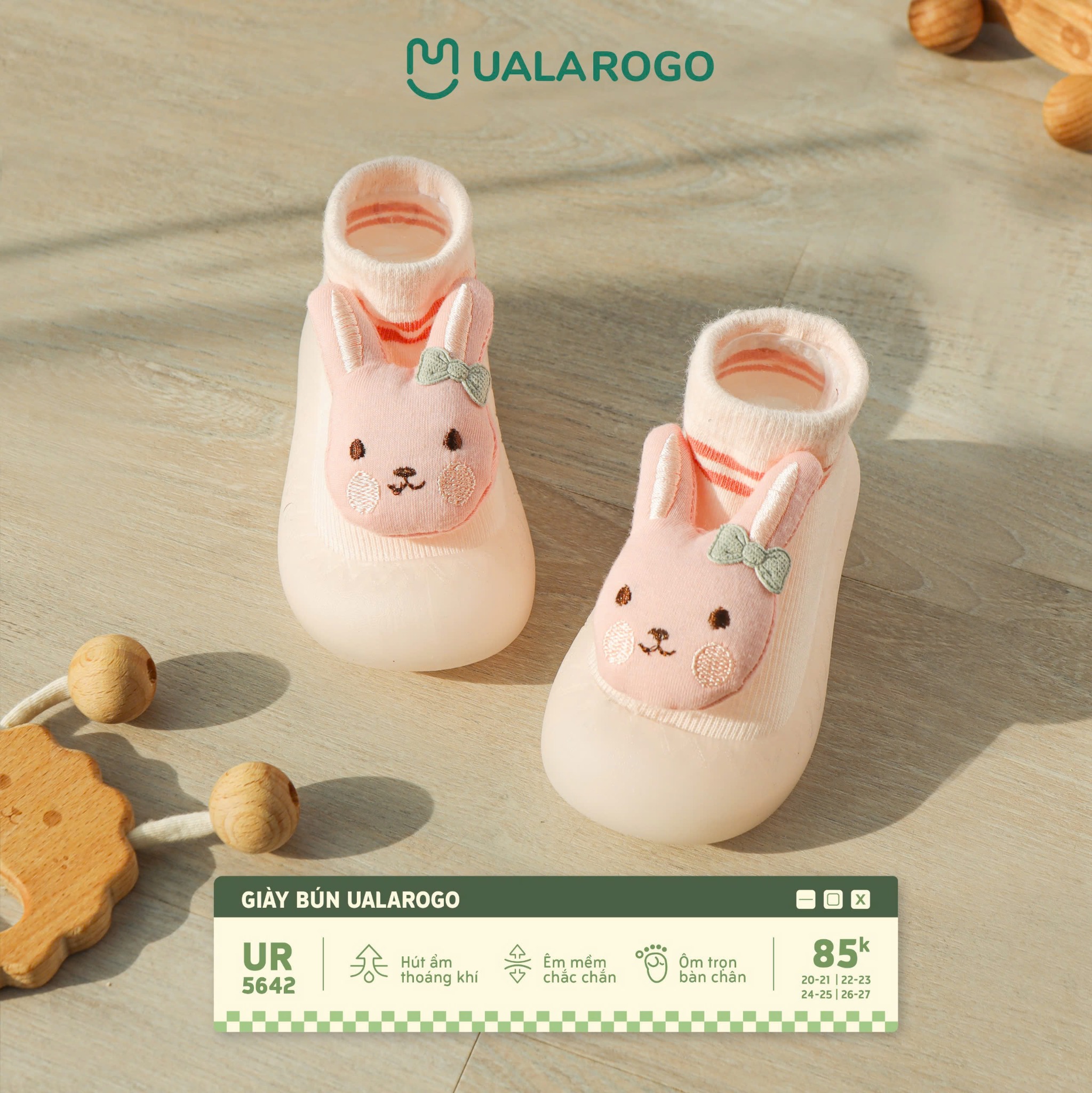 Giày Bún UalaRogo UR 5642