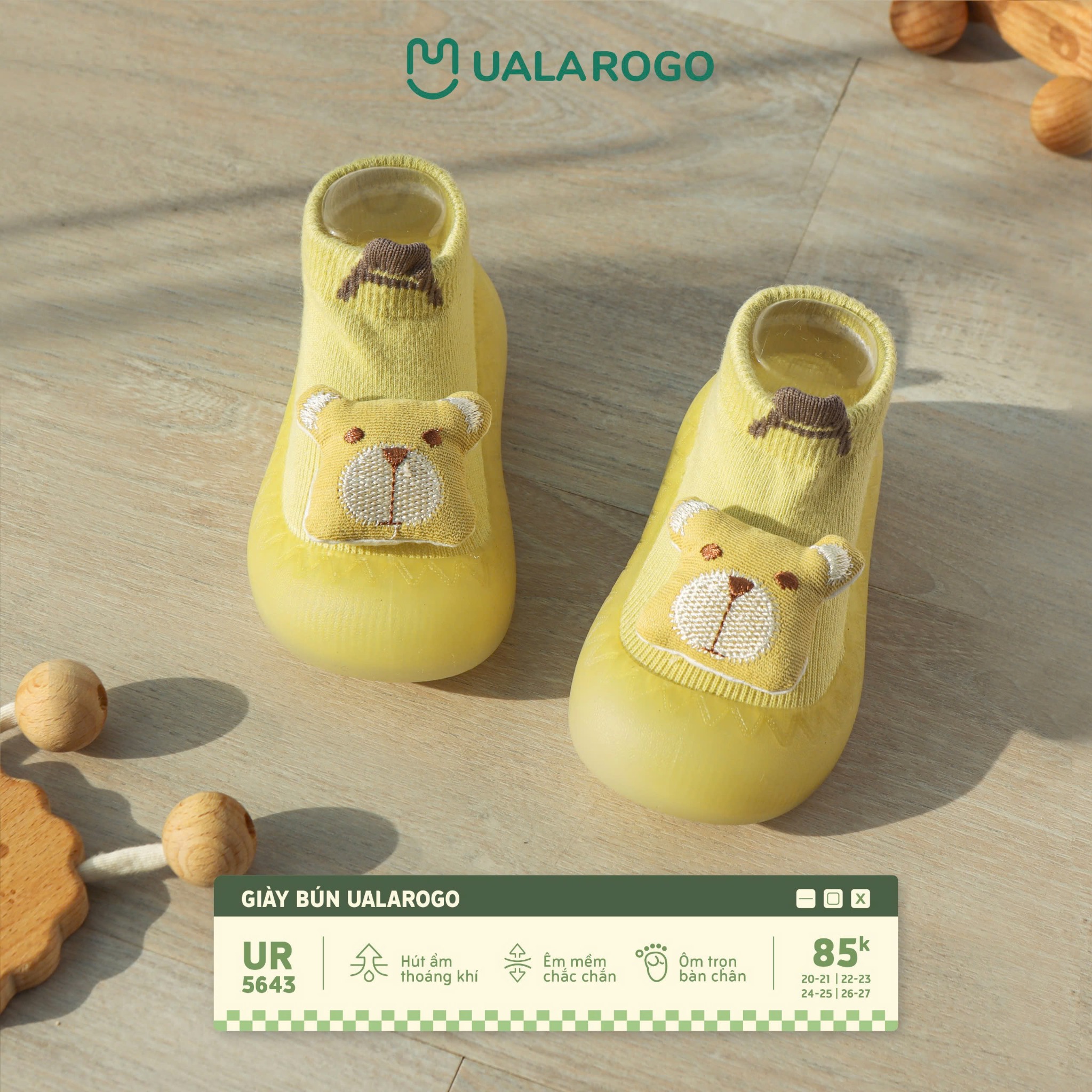 Giày Bún UalaRogo UR 5643