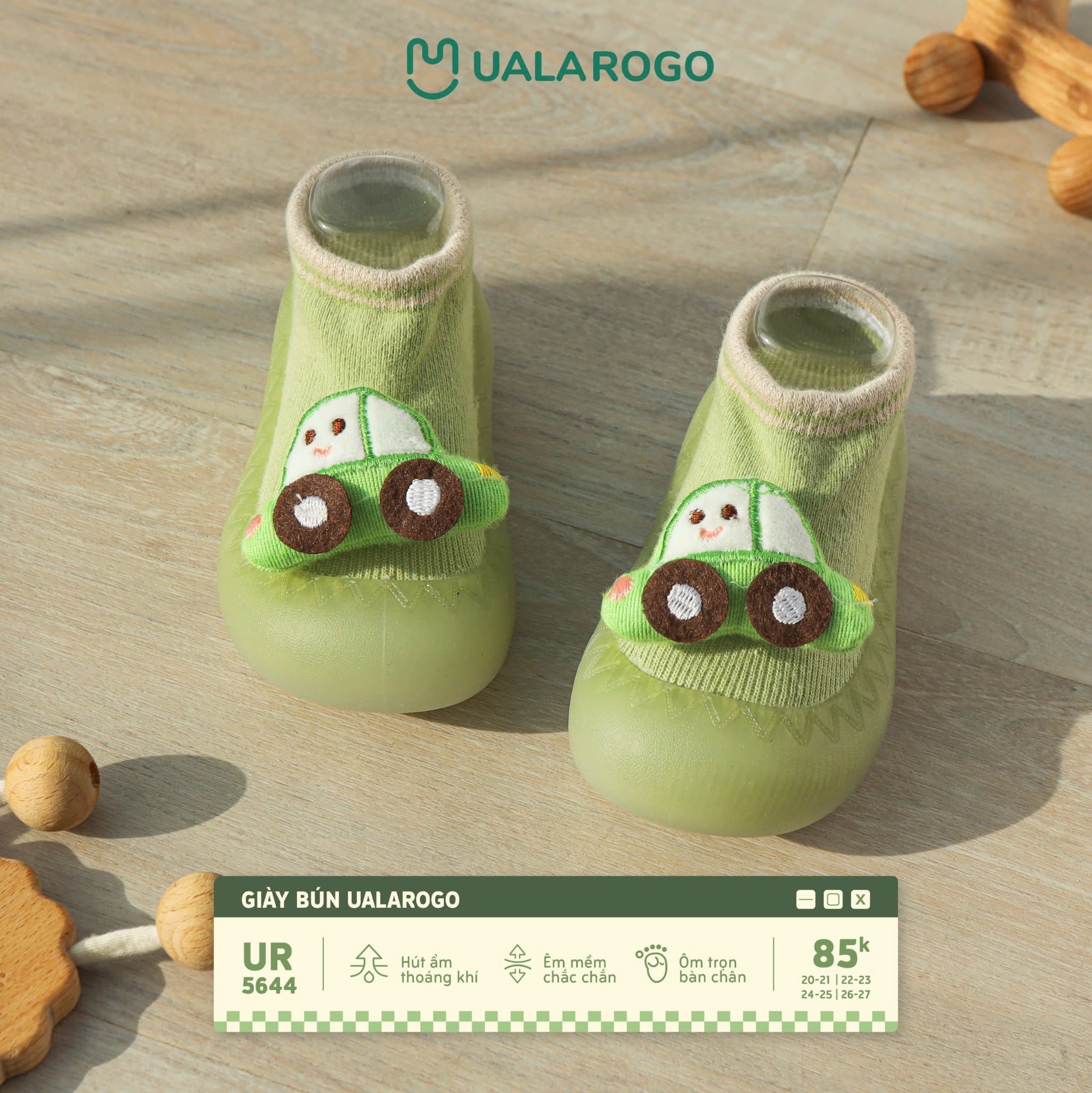 Giày Bún UalaRogo UR 5644