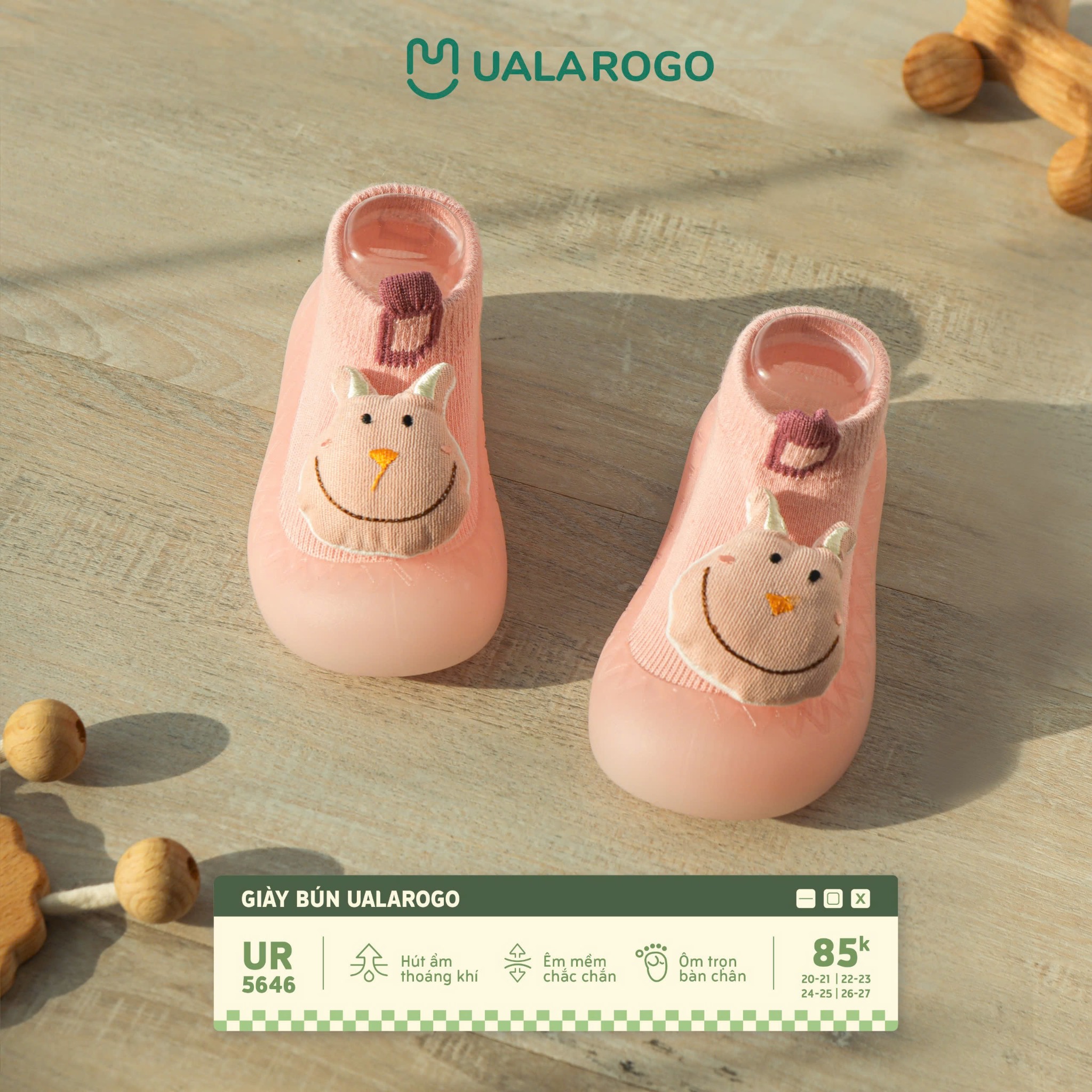 Giày Bún UalaRogo UR 5646