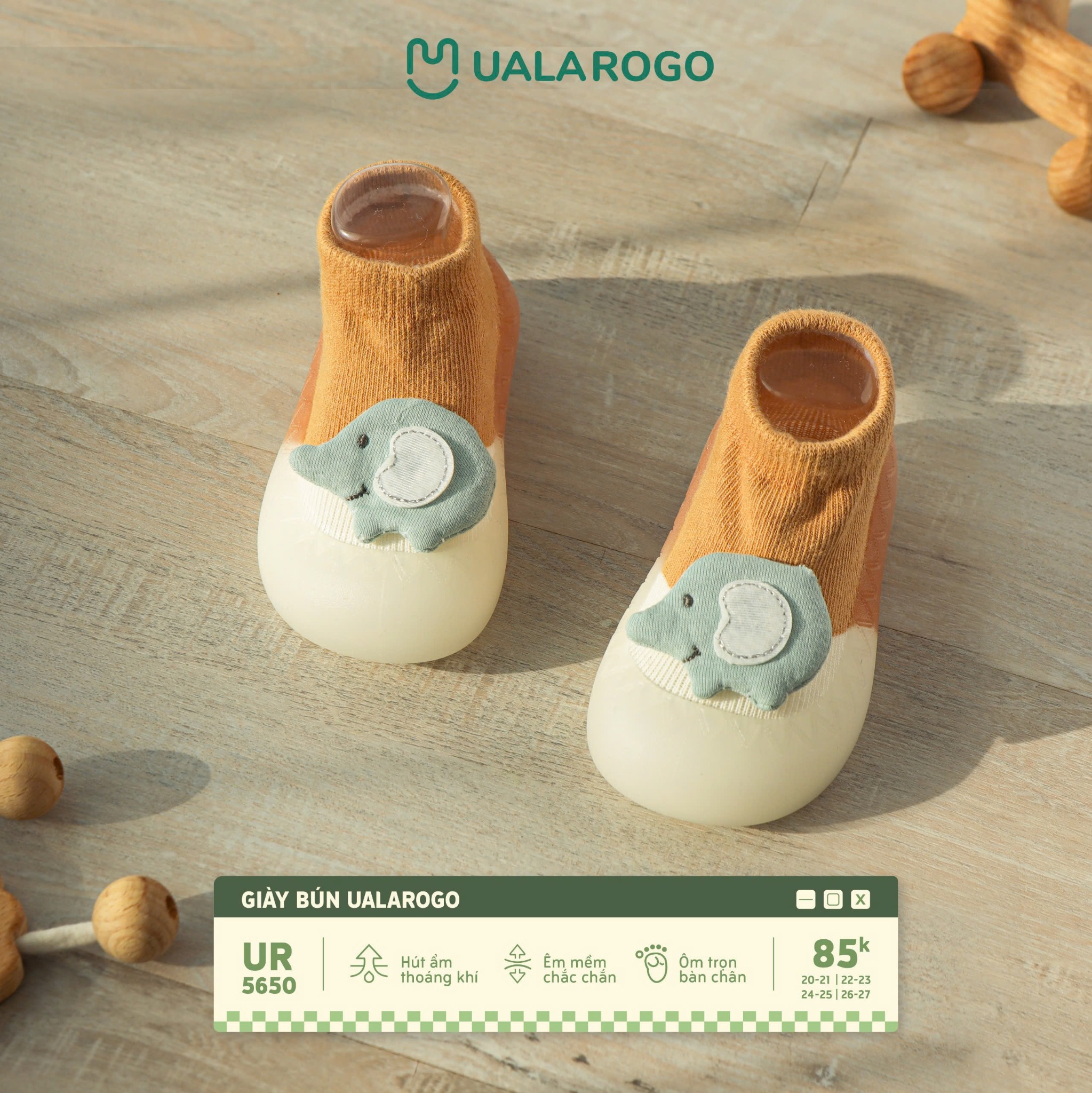 Giày Bún UalaRogo UR 5650