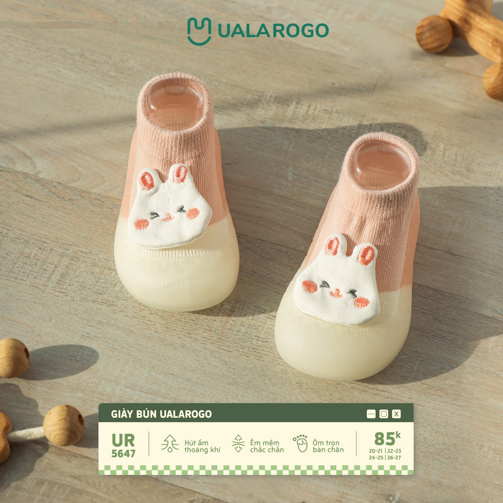 Giày Bún UalaRogo UR 5647