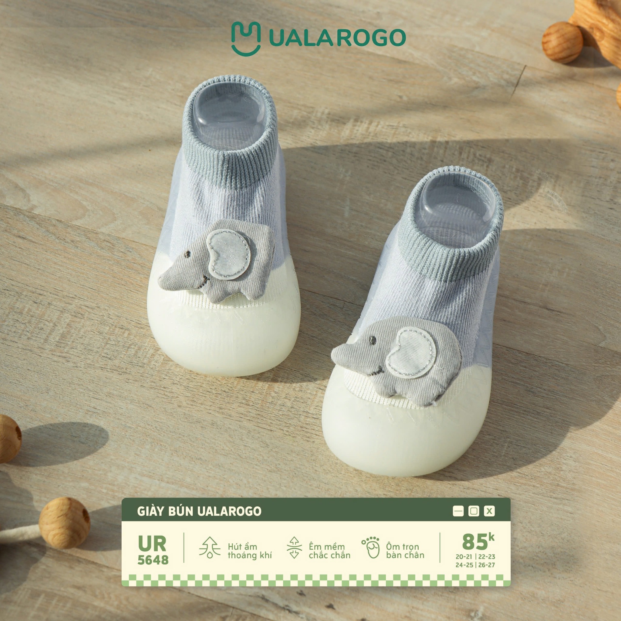 Giày Bún UalaRogo UR 5648