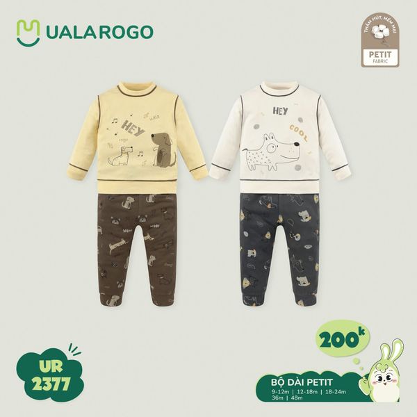  Bộ Dài Tay Petit Cho Bé UR 2377 