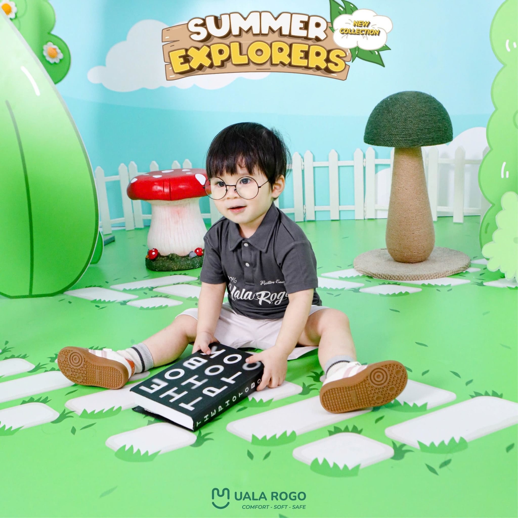  Bộ Cộc Tay Polo Cho Bé UR 2378 