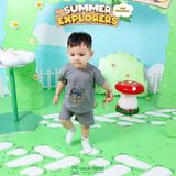  Bộ Cộc Tay Cho Bé Cotton UR 3830 