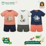  Bộ Cộc Tay Cho Bé Cotton UR 3838 
