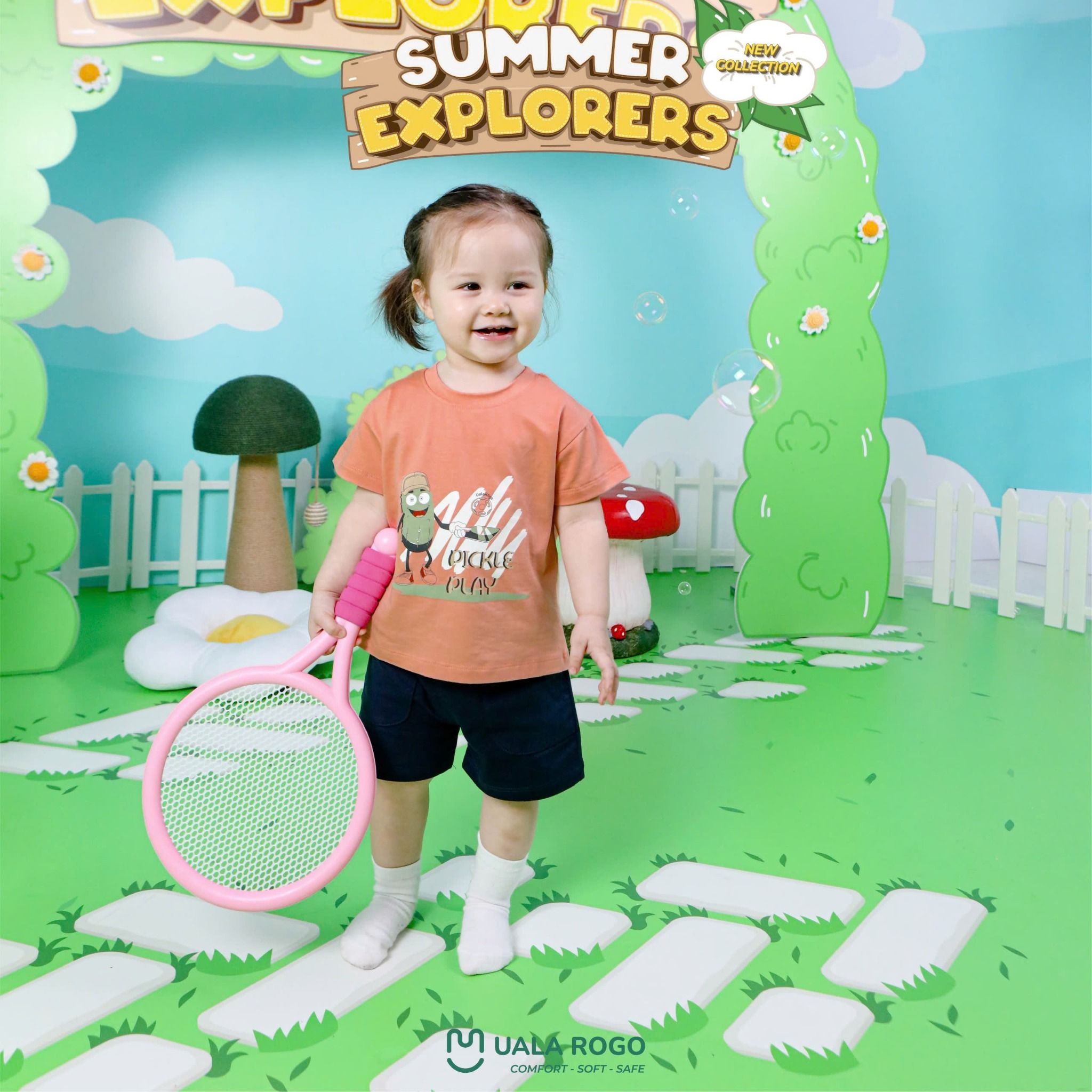  Bộ Cộc Tay Cho Bé Cotton UR 3838 