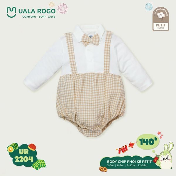  Bộ Body Chip Phối Kẻ Cho Bé UR 2204 