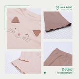  Bộ Dài Tay Cho Bé Gái UR 2203 