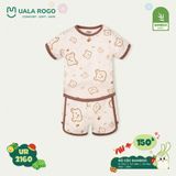  Bộ Cộc Tay Bamboo Cho Bé UR 2160 