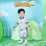  Bộ Cộc Tay Bamboo Cho Bé UR 2160 