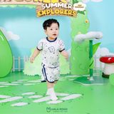  Bộ Cộc Tay Bamboo Cho Bé UR 2160 