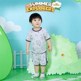  Bộ Cộc Tay Bamboo Cho Bé UR 2160 