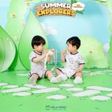  Bộ Cộc Tay Bamboo Cho Bé UR 2160 