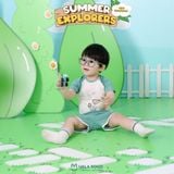  Bộ Cộc Tay Bamboo Cho Bé UR 2161 