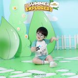  Bộ Cộc Tay Bamboo Cho Bé UR 2161 