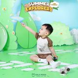  Bộ Cộc Tay Bamboo Cho Bé UR 2161 