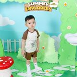  Bộ Cộc Tay Bamboo Cho Bé UR 2161 