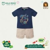  Bộ Cộc Tay Cotton Cho Bé 3833 