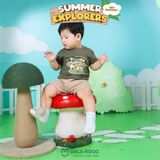  Bộ Cộc Tay Cotton Cho Bé 3833 