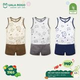  Bộ Sát Nách Bamboo Cho Bé UR 2165 