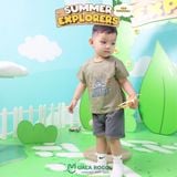  Bộ Cộc Tay Cotton Cho Bé UR 3839 