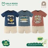 Bộ Cộc Tay Cotton Cho Bé UR 3826 