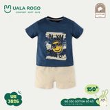  Bộ Cộc Tay Cotton Cho Bé UR 3826 