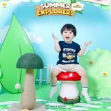  Bộ Cộc Tay Cotton Cho Bé UR 3826 