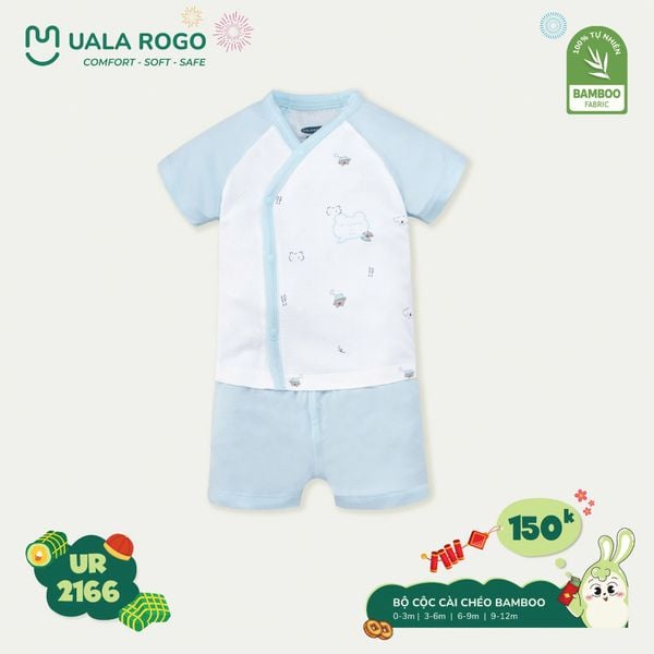  Bộ Cộc Cài Chéo Bamboo UR 2166 
