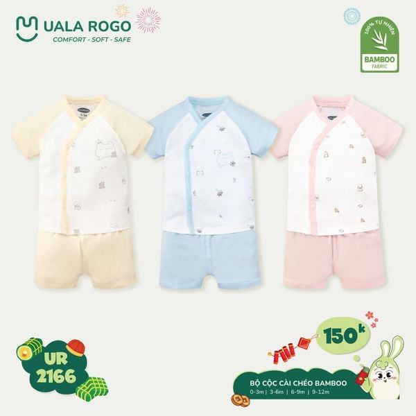  Bộ Cộc Cài Chéo Bamboo UR 2166 